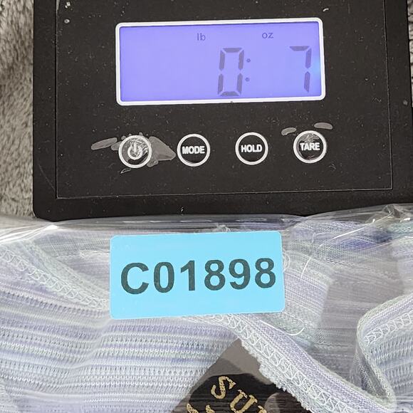 Vintage Sun Moda Top Womens XL Blue Green Striped Textured Knit Cotton Pullover - Picture 8 of 8